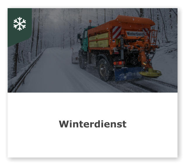 Winterdienst